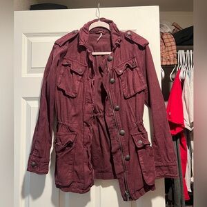Free People utility jacket
